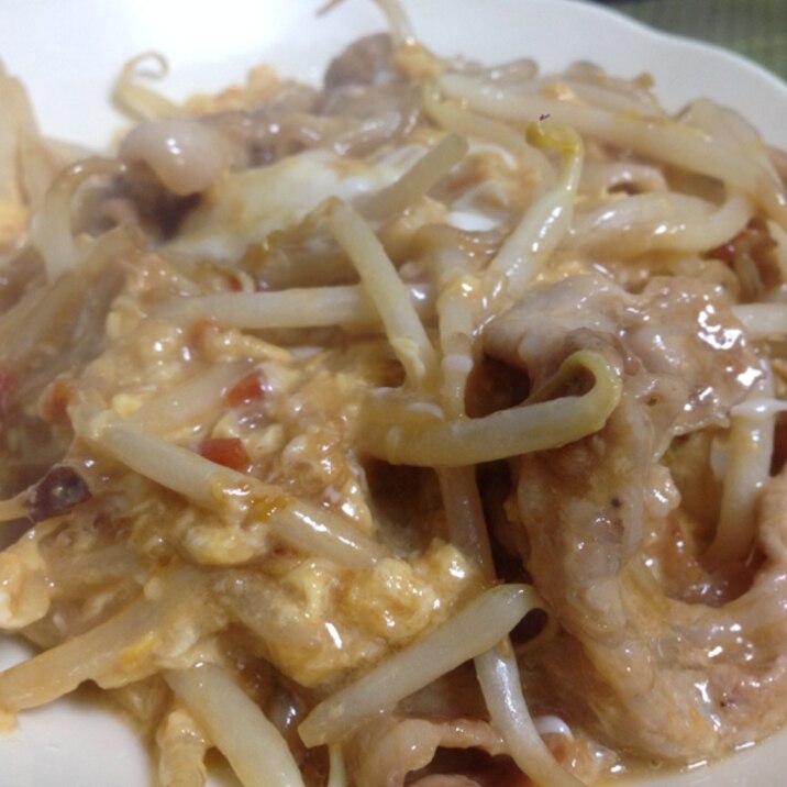 味噌豚バラもやし炒め 卵とじ レシピ 作り方 By も じ 楽天レシピ 味噌豚バラもやし炒め 卵とじ レシピ 作り方 By も じ 楽天レシピ